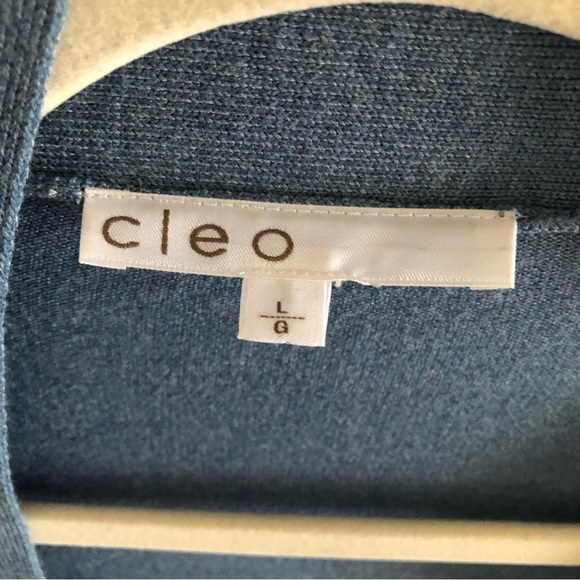 Cleo Light Blue Cardigan Sweater NWOT - Picture 5 of 8